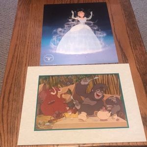 Disney lithographs